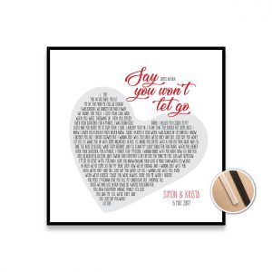 Frame – Say You Won’t Let Go