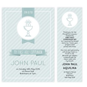 Holy Communion Invitation 6
