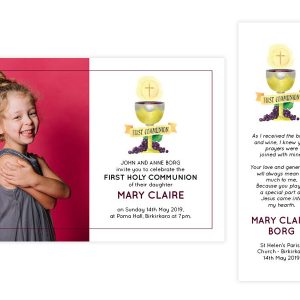 Holy Communion Invitation 8